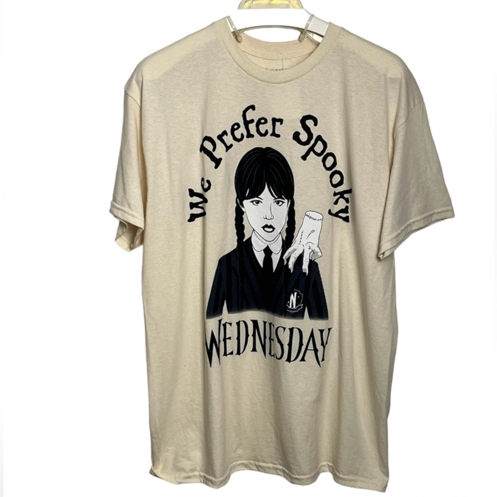 WEDNESDAY “We Prefer Spooky” Short Sleeve Shirt